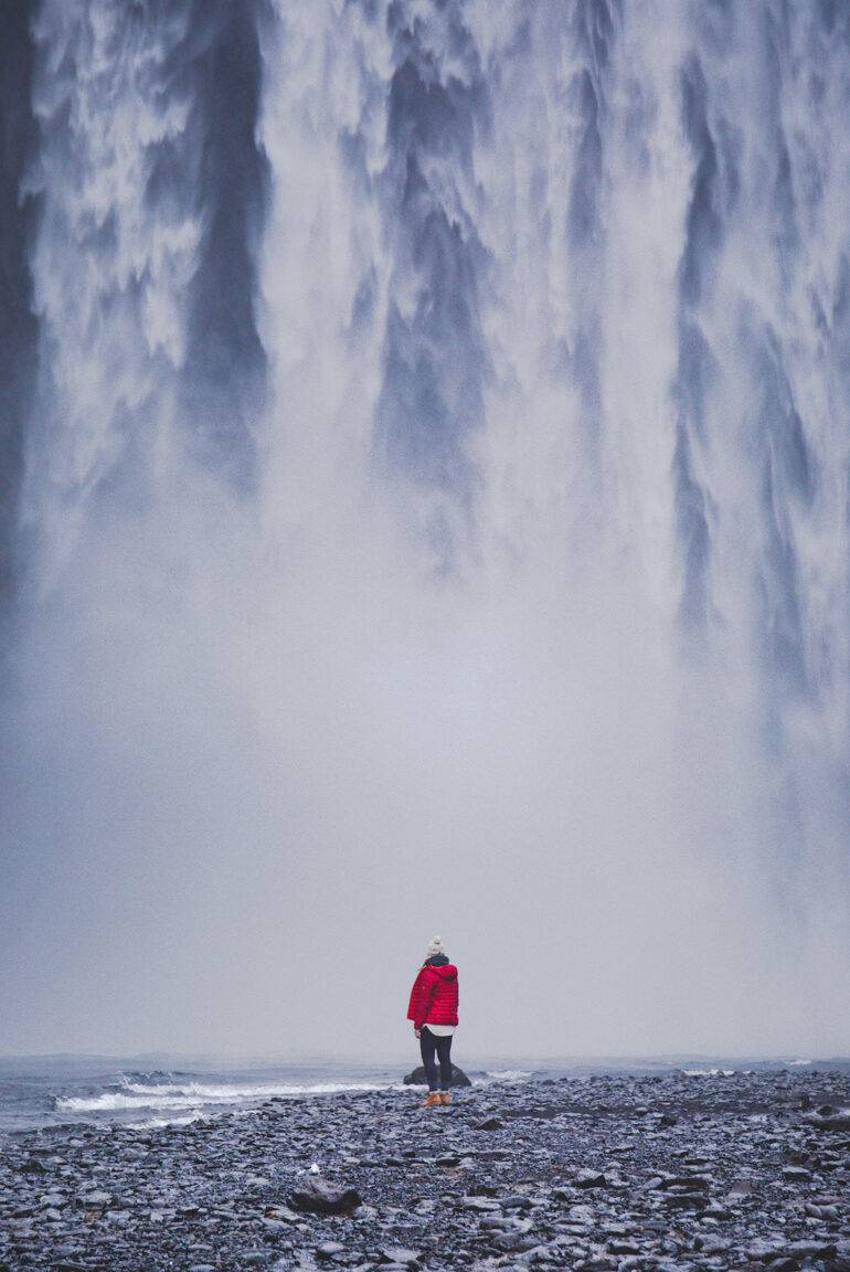Island: Wasserfall